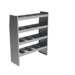 Étagère pour fourgon à 4 tabl. 58”L x 16”P x 58”H