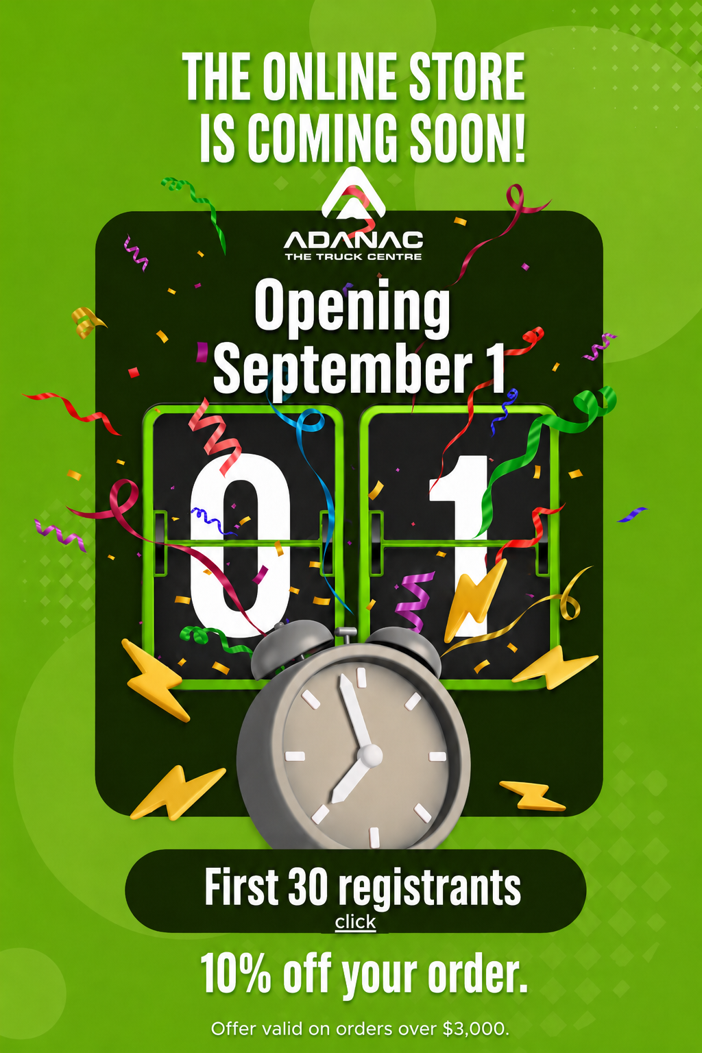 ADANAC - Offre spéciale